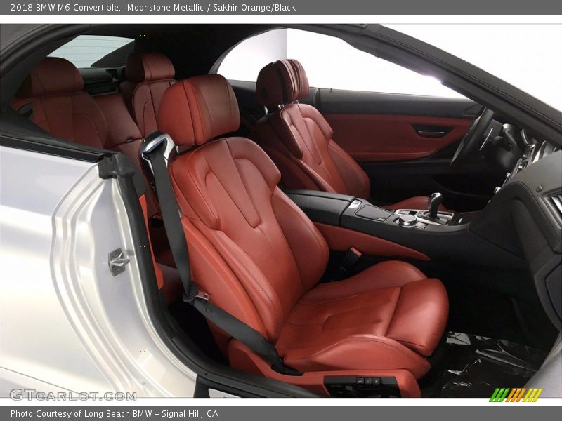  2018 M6 Convertible Sakhir Orange/Black Interior