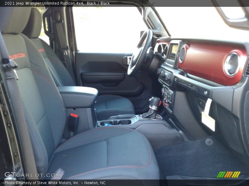 Black / Black 2021 Jeep Wrangler Unlimited Rubicon 4x4