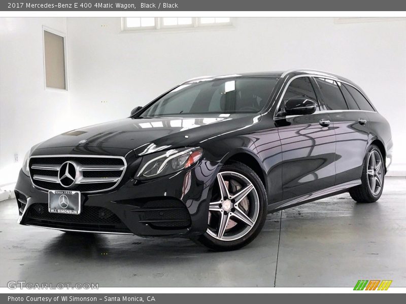 Black / Black 2017 Mercedes-Benz E 400 4Matic Wagon