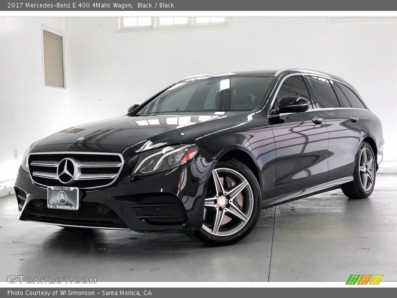 Black / Black 2017 Mercedes-Benz E 400 4Matic Wagon