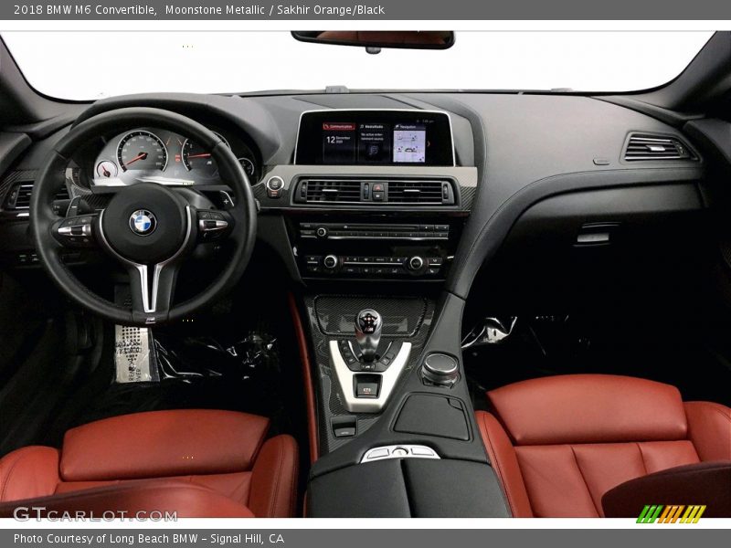 Dashboard of 2018 M6 Convertible