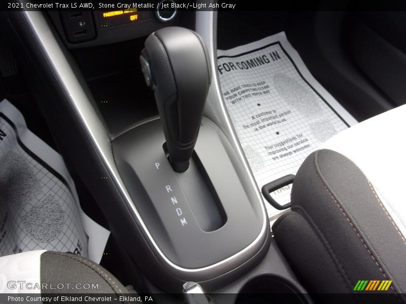  2021 Trax LS AWD 6 Speed Automatic Shifter