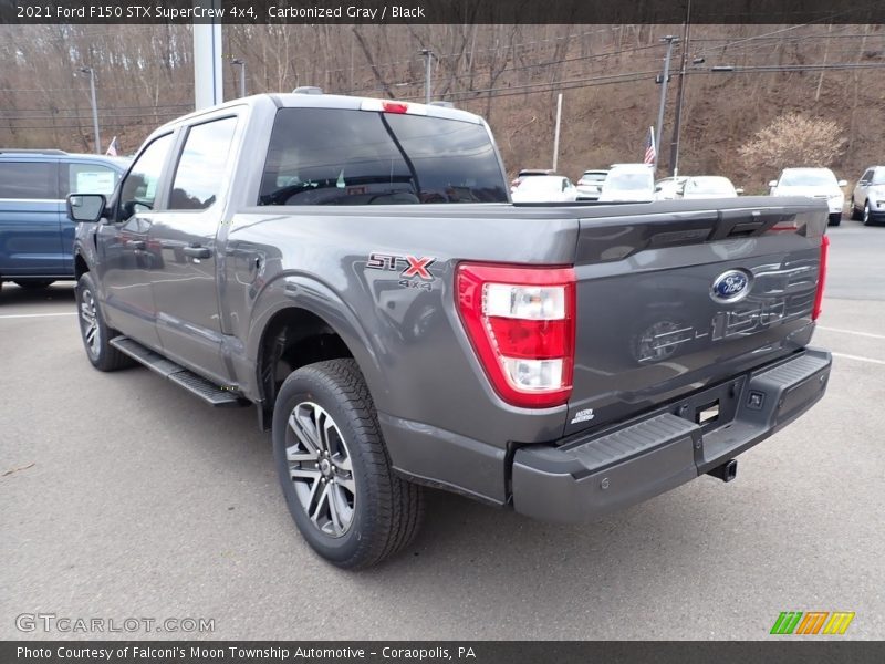 Carbonized Gray / Black 2021 Ford F150 STX SuperCrew 4x4