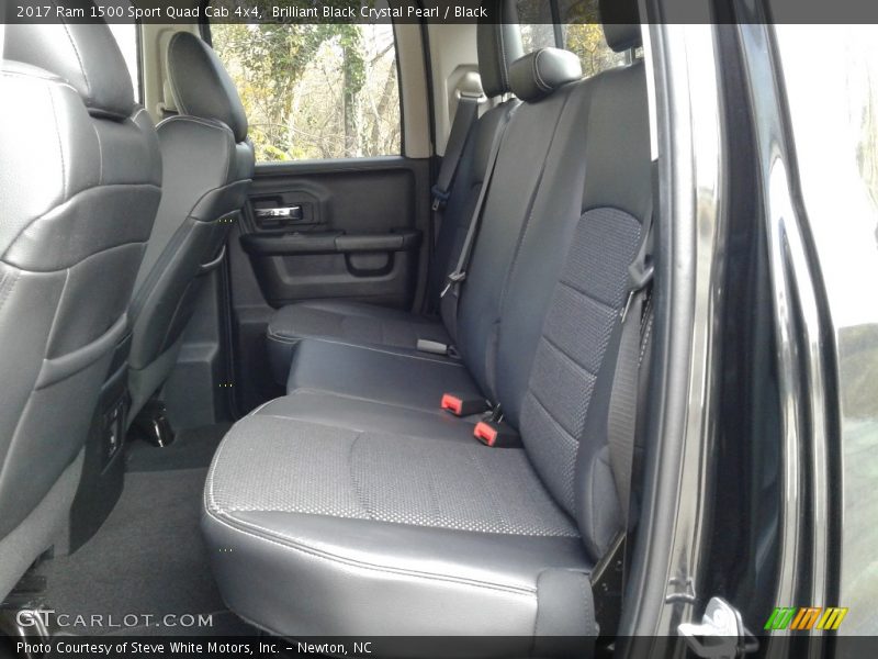 Rear Seat of 2017 1500 Sport Quad Cab 4x4