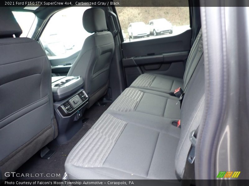 Rear Seat of 2021 F150 STX SuperCrew 4x4