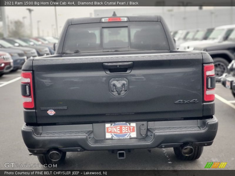 Diamond Black Crystal Pearl / Black 2021 Ram 1500 Big Horn Crew Cab 4x4