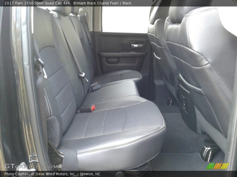 Rear Seat of 2017 1500 Sport Quad Cab 4x4