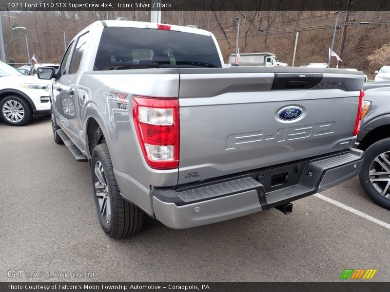 Iconic Silver / Black 2021 Ford F150 STX SuperCrew 4x4