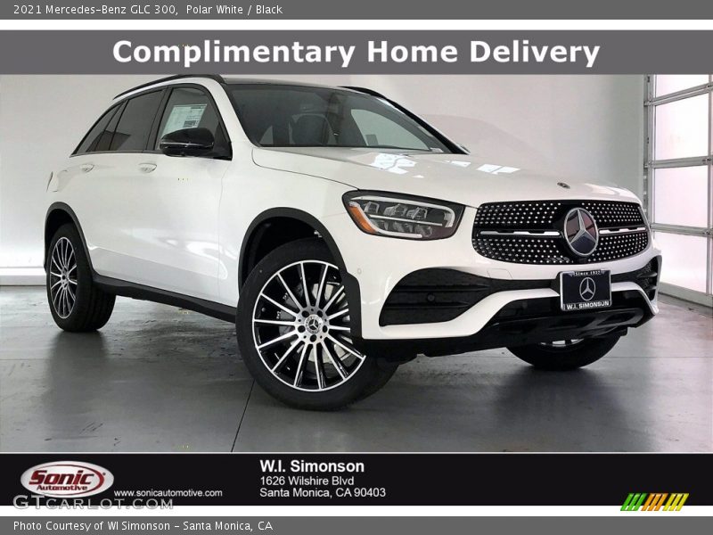 Polar White / Black 2021 Mercedes-Benz GLC 300