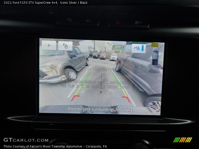 Iconic Silver / Black 2021 Ford F150 STX SuperCrew 4x4