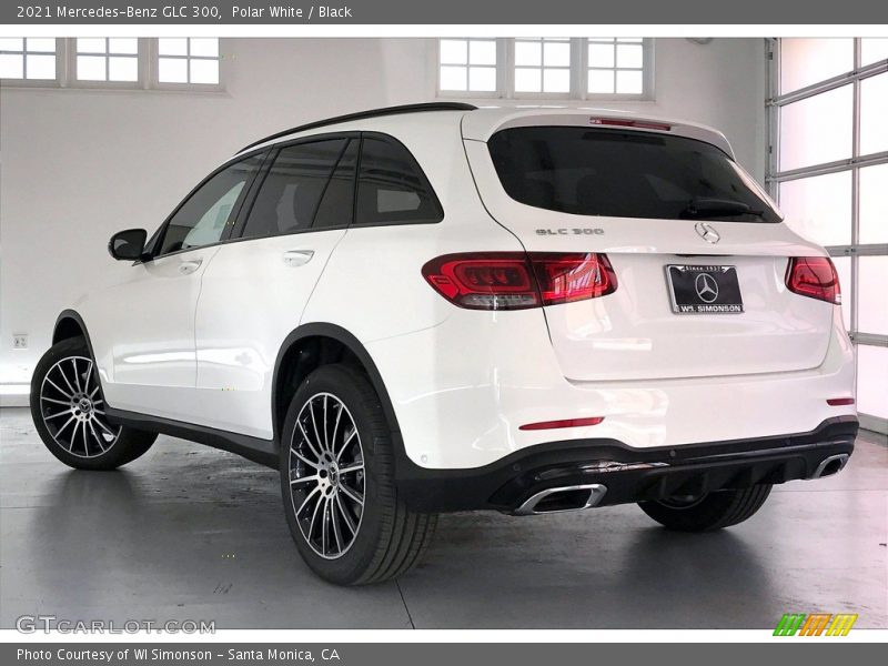 Polar White / Black 2021 Mercedes-Benz GLC 300