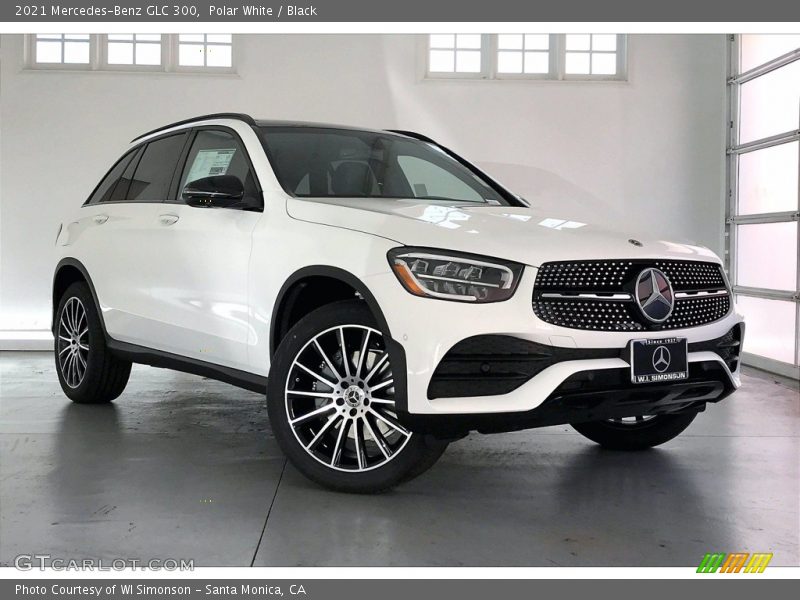Polar White / Black 2021 Mercedes-Benz GLC 300