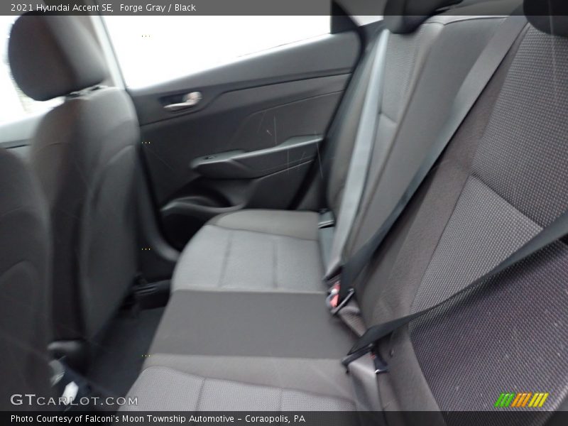 Forge Gray / Black 2021 Hyundai Accent SE
