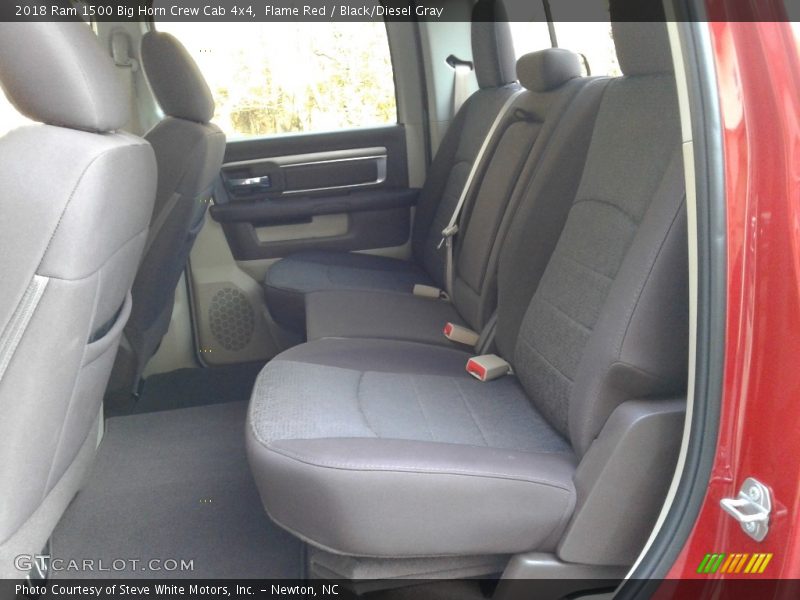 Flame Red / Black/Diesel Gray 2018 Ram 1500 Big Horn Crew Cab 4x4