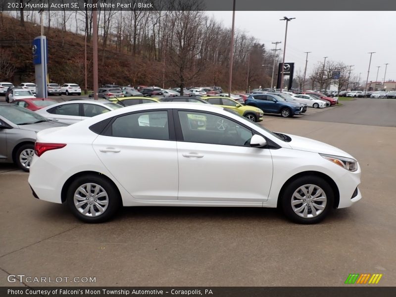  2021 Accent SE Frost White Pearl