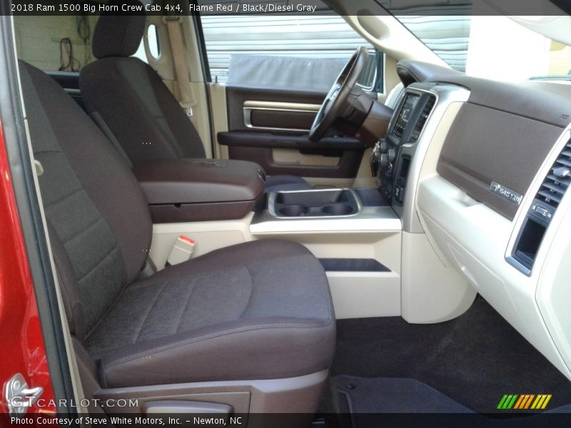 Flame Red / Black/Diesel Gray 2018 Ram 1500 Big Horn Crew Cab 4x4