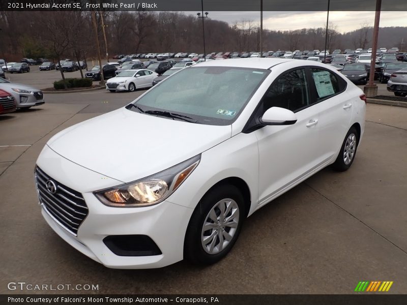  2021 Accent SE Frost White Pearl