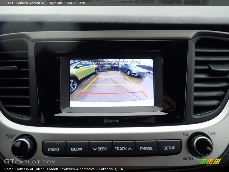 Olympus Silver / Black 2021 Hyundai Accent SE