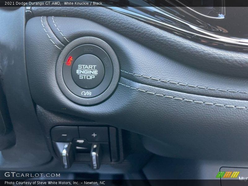 Controls of 2021 Durango GT AWD