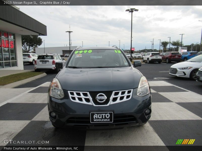 Graphite Blue / Gray 2013 Nissan Rogue SL