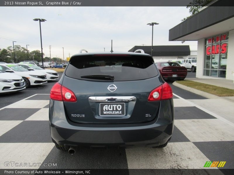 Graphite Blue / Gray 2013 Nissan Rogue SL