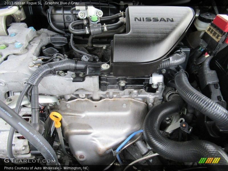Graphite Blue / Gray 2013 Nissan Rogue SL