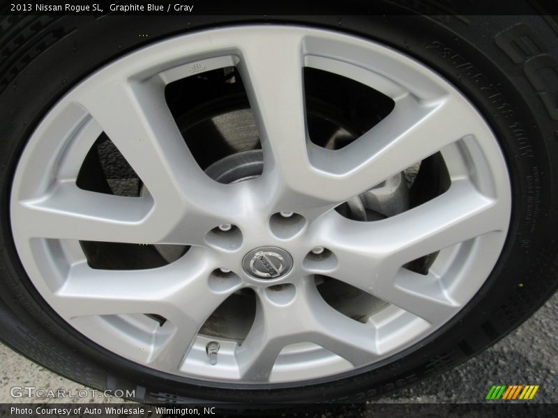 Graphite Blue / Gray 2013 Nissan Rogue SL