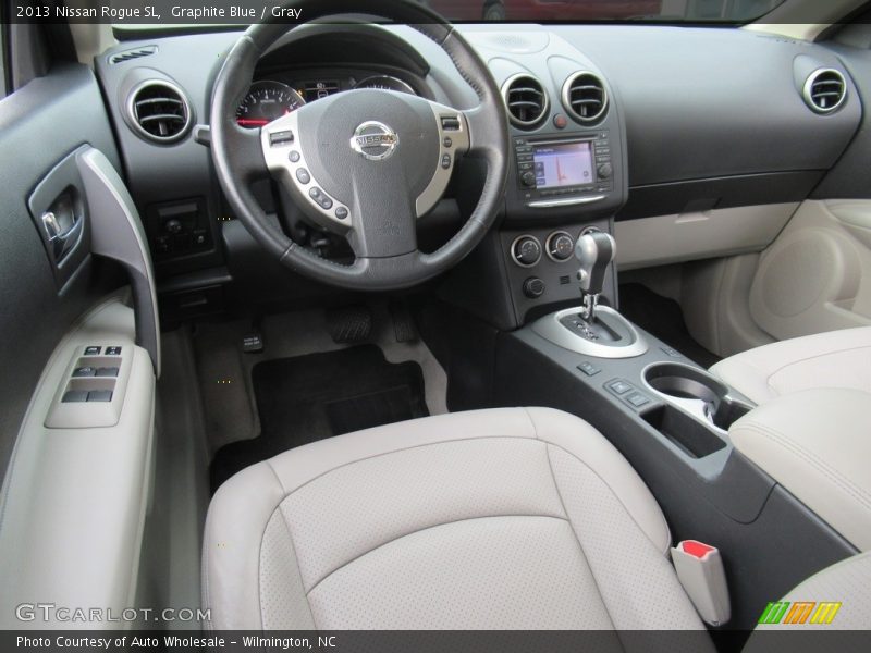Graphite Blue / Gray 2013 Nissan Rogue SL