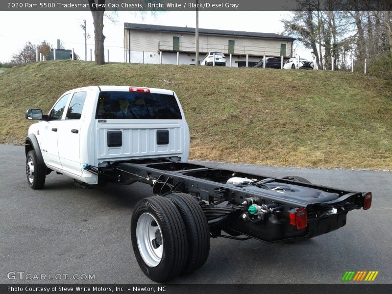 Bright White / Black/Diesel Gray 2020 Ram 5500 Tradesman Crew Cab Chassis