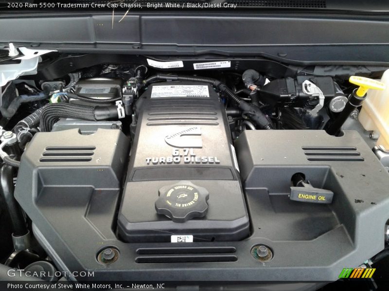  2020 5500 Tradesman Crew Cab Chassis Engine - 6.7 Liter OHV 24-Valve Cummins Turbo-Diesel Inline 6 Cylinder