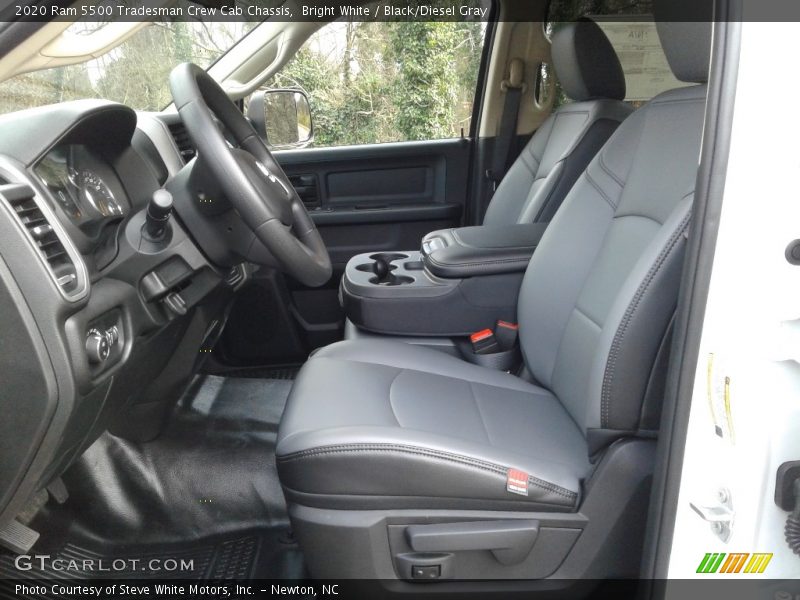 Front Seat of 2020 5500 Tradesman Crew Cab Chassis