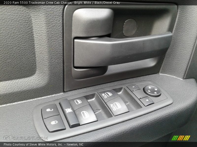 Bright White / Black/Diesel Gray 2020 Ram 5500 Tradesman Crew Cab Chassis