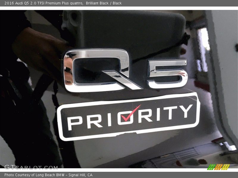 Brilliant Black / Black 2016 Audi Q5 2.0 TFSI Premium Plus quattro
