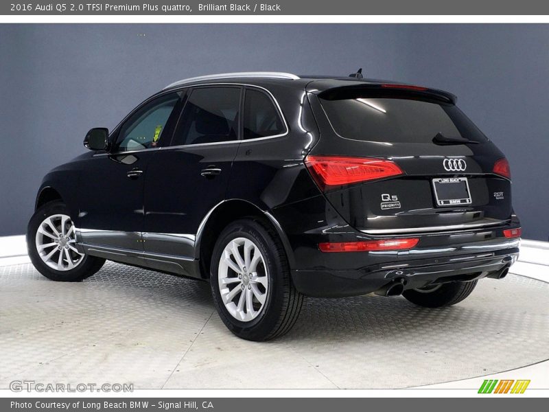 Brilliant Black / Black 2016 Audi Q5 2.0 TFSI Premium Plus quattro