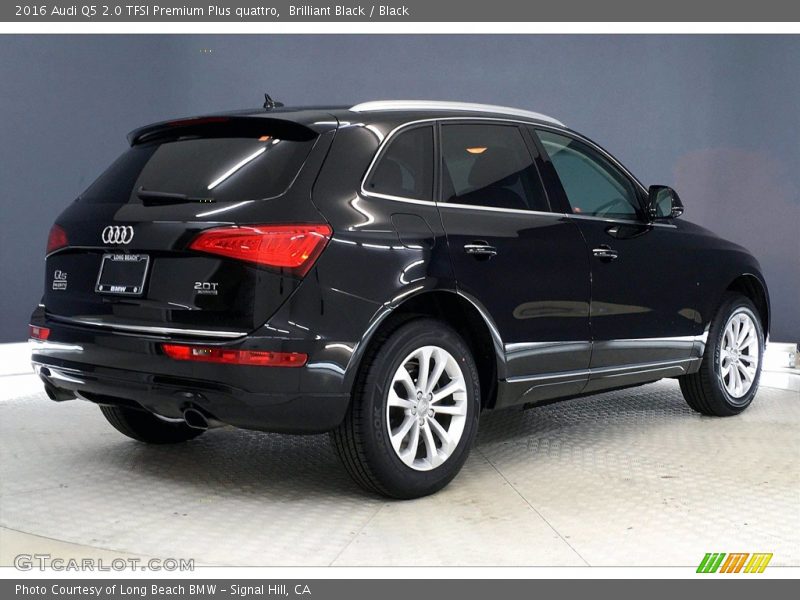 Brilliant Black / Black 2016 Audi Q5 2.0 TFSI Premium Plus quattro