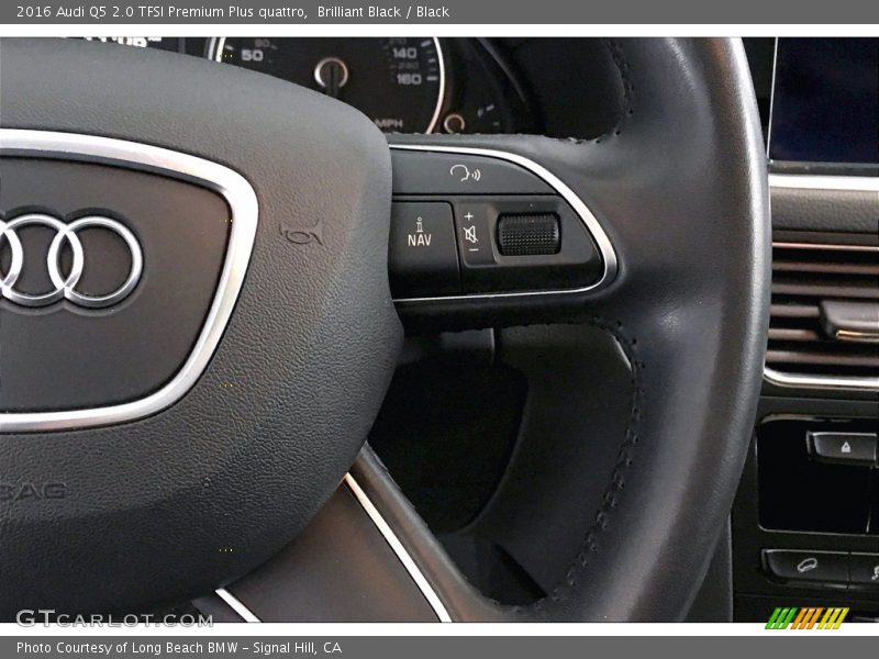 Brilliant Black / Black 2016 Audi Q5 2.0 TFSI Premium Plus quattro