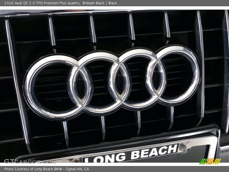 Brilliant Black / Black 2016 Audi Q5 2.0 TFSI Premium Plus quattro