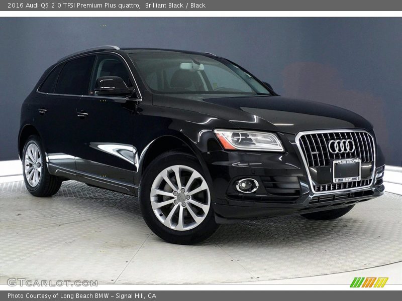 Brilliant Black / Black 2016 Audi Q5 2.0 TFSI Premium Plus quattro
