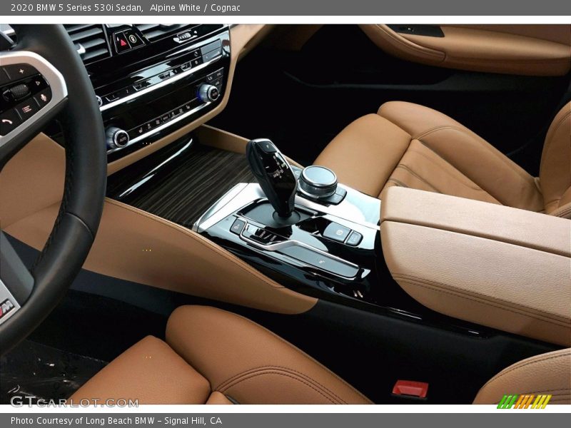 Alpine White / Cognac 2020 BMW 5 Series 530i Sedan