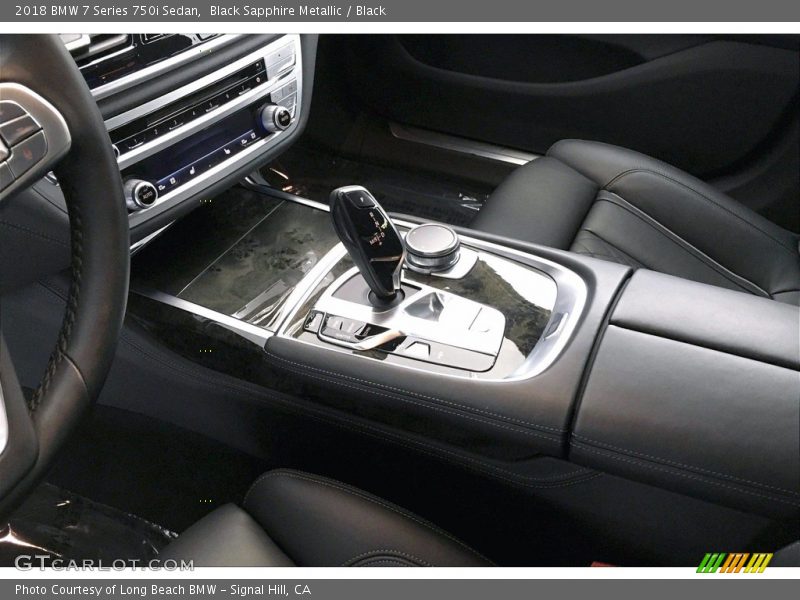 Black Sapphire Metallic / Black 2018 BMW 7 Series 750i Sedan