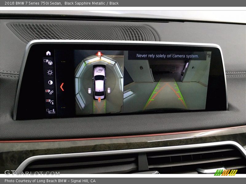 Black Sapphire Metallic / Black 2018 BMW 7 Series 750i Sedan