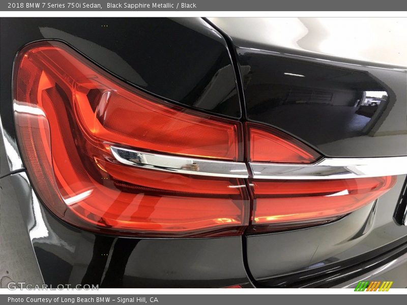 Black Sapphire Metallic / Black 2018 BMW 7 Series 750i Sedan