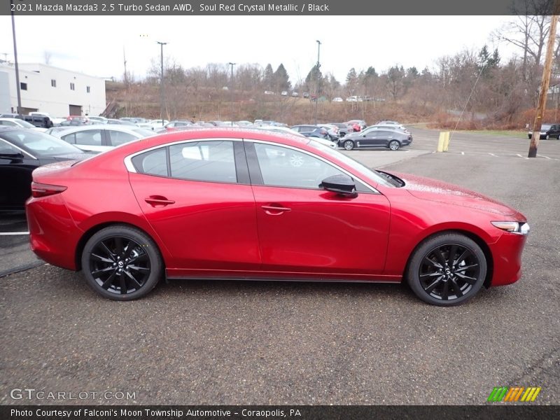  2021 Mazda3 2.5 Turbo Sedan AWD Soul Red Crystal Metallic