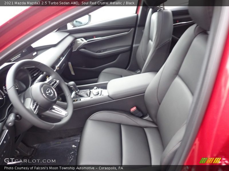Front Seat of 2021 Mazda3 2.5 Turbo Sedan AWD