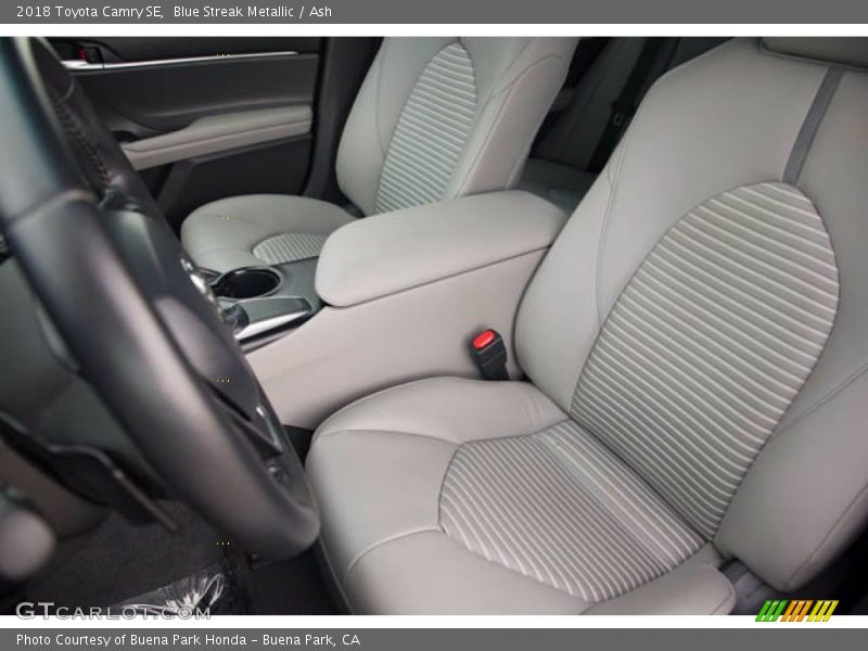 Blue Streak Metallic / Ash 2018 Toyota Camry SE