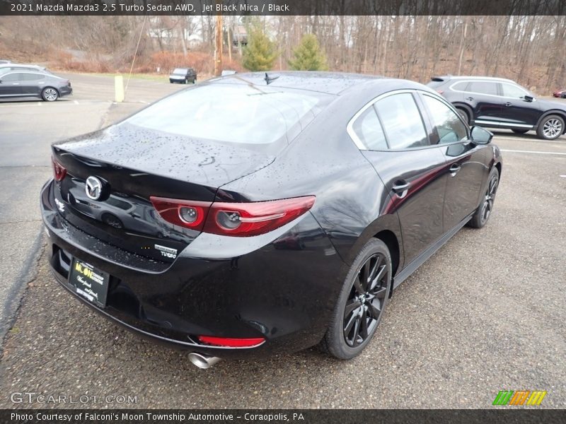 Jet Black Mica / Black 2021 Mazda Mazda3 2.5 Turbo Sedan AWD