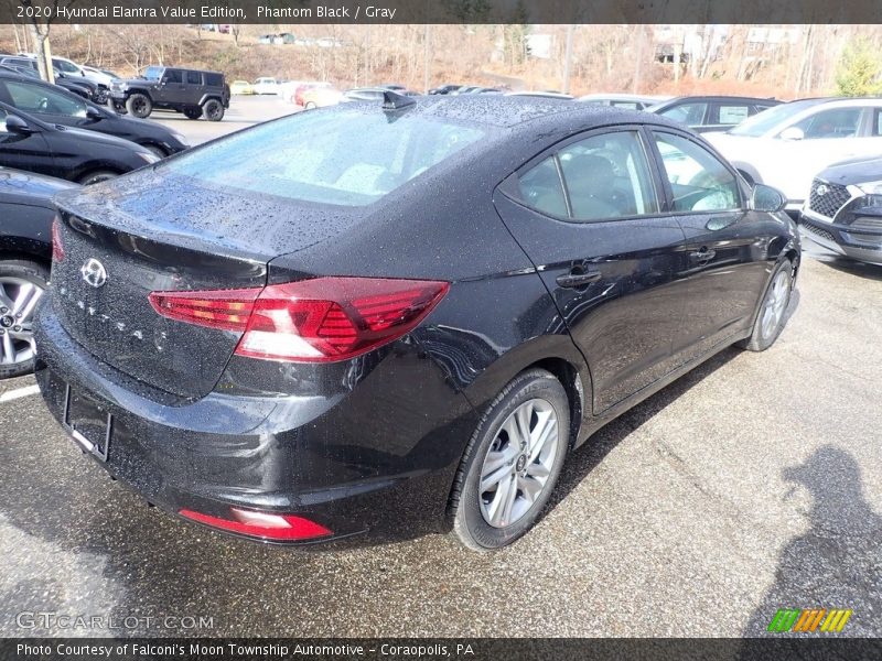 Phantom Black / Gray 2020 Hyundai Elantra Value Edition