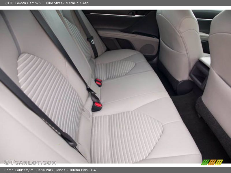 Blue Streak Metallic / Ash 2018 Toyota Camry SE