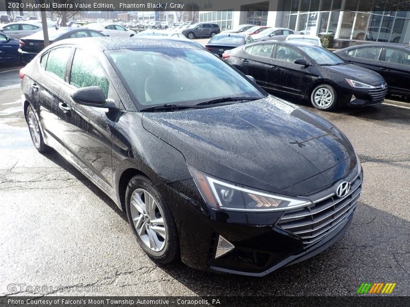Phantom Black / Gray 2020 Hyundai Elantra Value Edition
