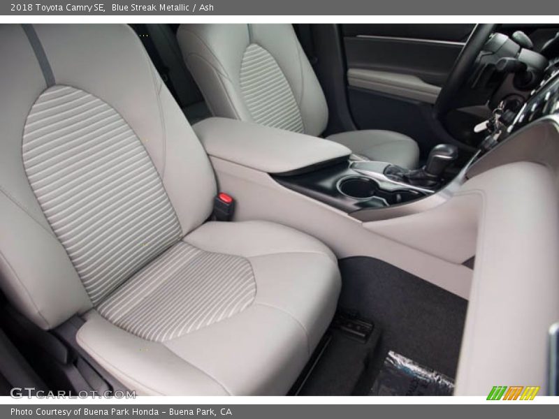 Blue Streak Metallic / Ash 2018 Toyota Camry SE